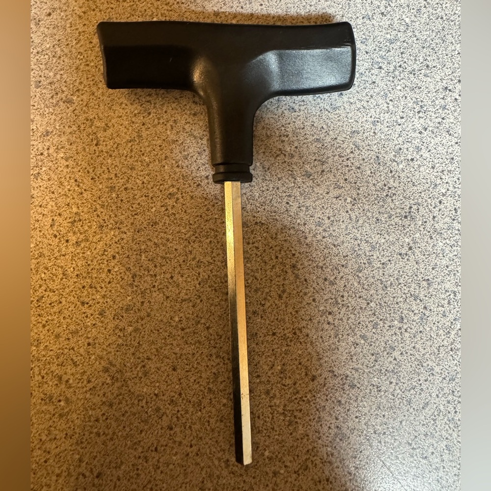 Black T-Handle Hex Key